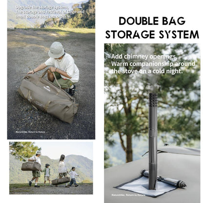 Naturehike Village 13 TiBlack Flagship PRO Auto Tent Automatic Ultimate Ti Black TiBlack PRO Outdoor Camping CNH22ZP004