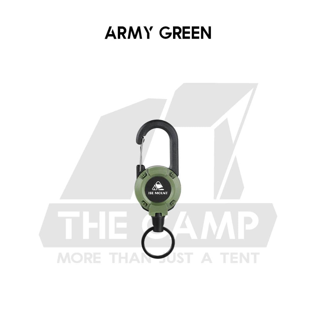 Blackdog Retractable Buckle Lanyard Clip Carabiner Outdoor Camping Tactical Pull Badge Keychain Anti Thief CBD2550PJ070