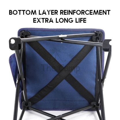 Camping XL Foldable Chair Portable Stool Large Sturdy Light Lightweight Canvas Hiking Family