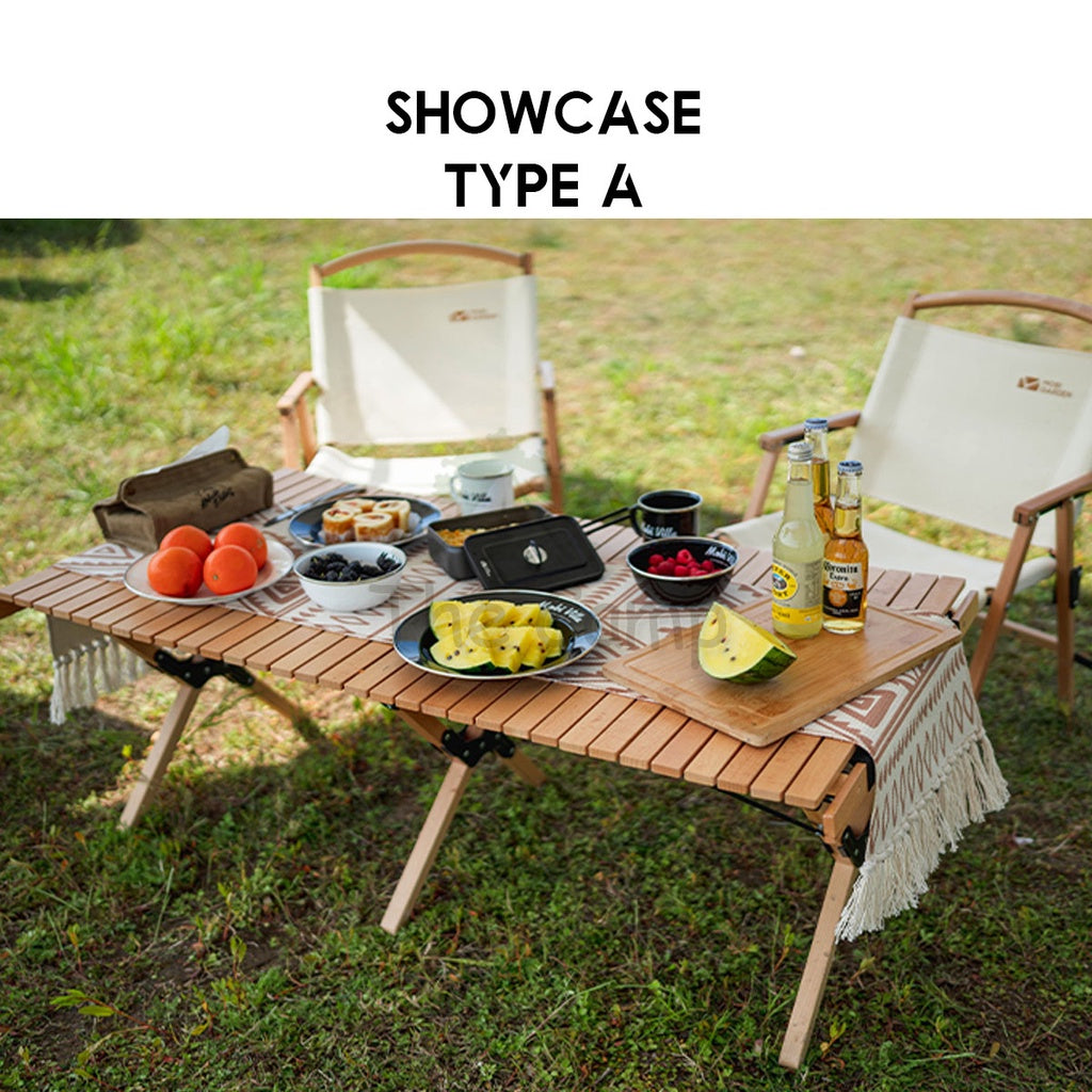 Mobi Garden Camping Table Cloth Outdoor Picnic Mat Tent Rope Flysheet Rope Pole Bag Nail Bucket Bed LED Light Chair