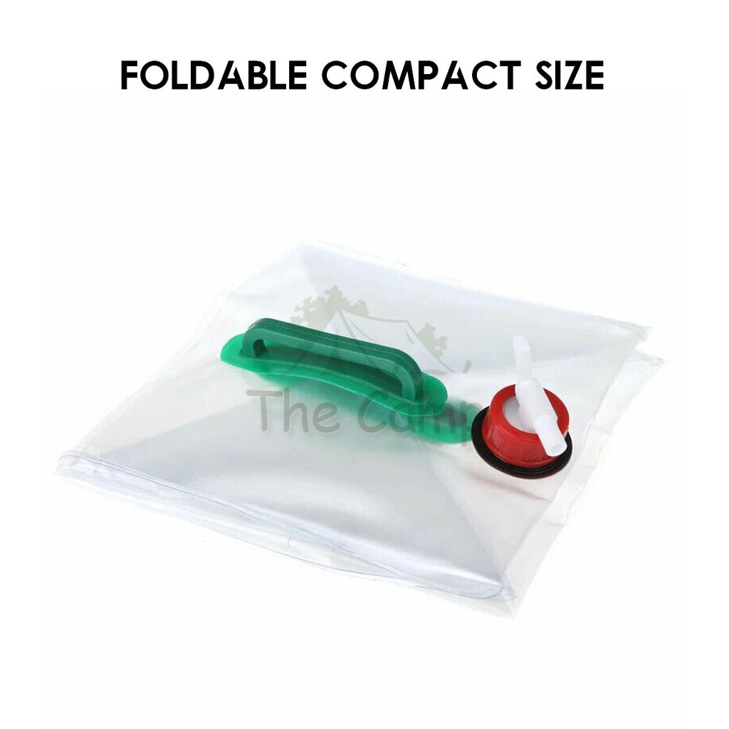 Camping Portable Water Bucket Foldable Collapsible Bag Carrier Container 10L 20L Tap PVC Picnic Fishing Hiking