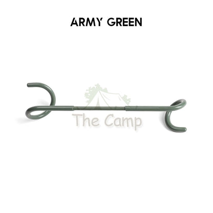 Camping 2-way Lamp Hanger Multipurpose Hook Aluminum Alloy Post Tent Pole Lantern Light Holder Portable Anti Slip