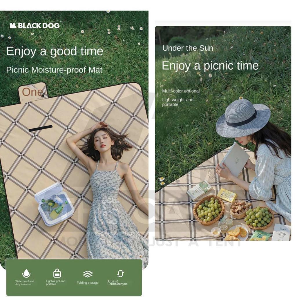 Blackdog Portable Mat Picnic Carpet Waterproof Soft Comfortable Washable Moisture-Proof Floor 600D Oxford CBD2550WS013