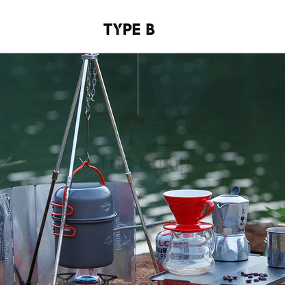 Naturehike Camping Cooking Pot Set 4 In 1 Cook Outdoor Lightweight Hiking Family Pots