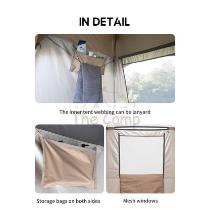 Naturehike Outdoor Camping Changing Shower Tent Travel Bathroom Portable Toilet Waterproof Flysheet Tarp Peg Rope Nail