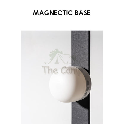 Mobi Garden Magnetic 3 Color Mode Stepless Dimming LED Hanging Table Lamp Camping Light Outdoor USB Hiking Fishing