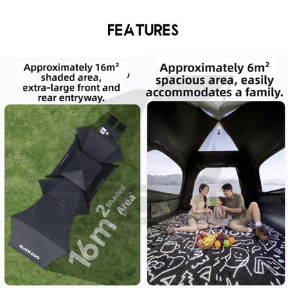 Blackdog Blackdog Leisure AIR PRO Upgraded Air Tent Double Layer PU3000mm Inflatable Khemah Angin CBD2550WS051