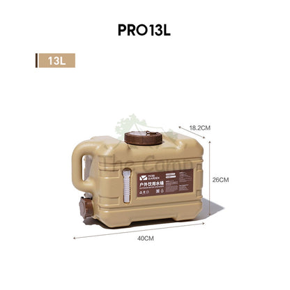Mobi Garden Camping Portable Water Tank Container Pro 11 13 18.5 22 L Litre Water Tap Faucet Outdoor Gear PP Food Grade