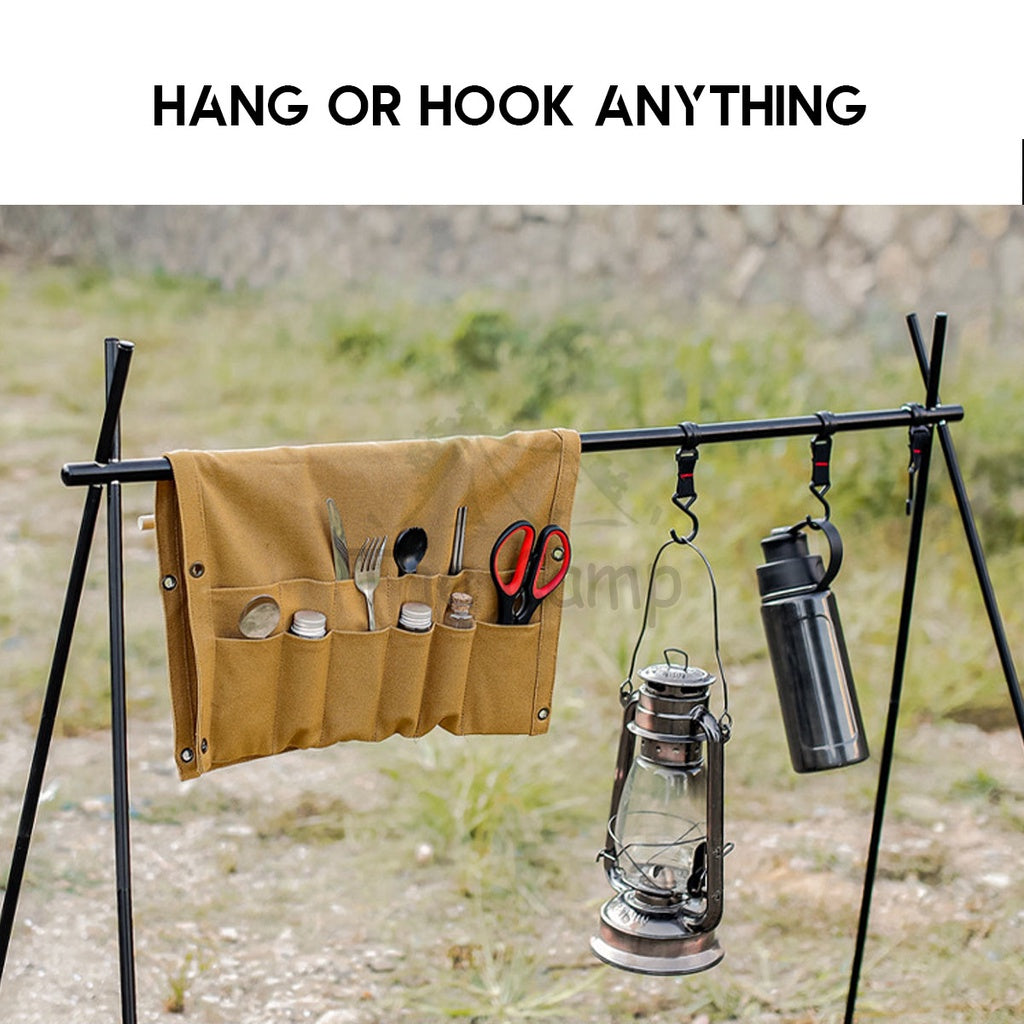 Multipurpose Camping Utensil Storage Bag Tissue Bag Outdoor Multipurpose Canvas