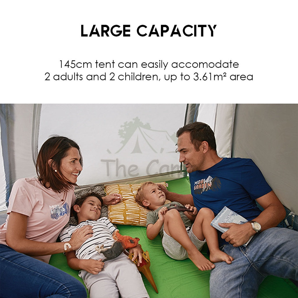 Mobi Garden Camping Automatic Spacious Tent Large Space 2 3 4 People Quick Fast Rainproof Outdoor Tent Camp UPF50+