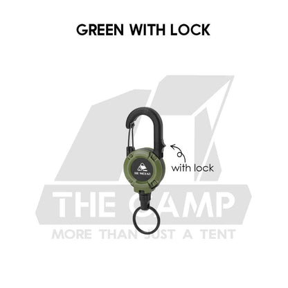 Blackdog Retractable Buckle Lanyard Clip Carabiner Outdoor Camping Tactical Pull Badge Keychain Anti Thief CBD2550PJ070