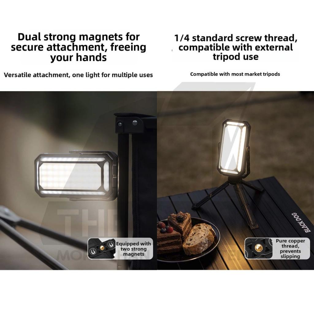 Blackdog Solar Light ZM047 Multipurpose 10000mah Rechargeable Battery Outdoor Camping Lampu Terang CBD2550ZM047