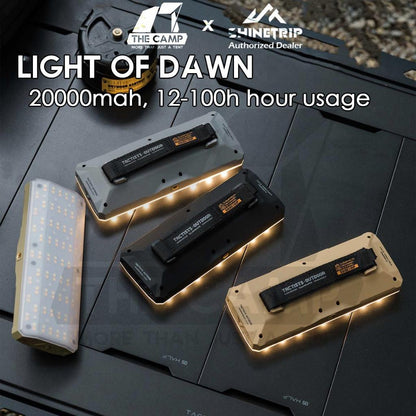Shinetrip Light of Dawn Camping Light 20000mah Multipurpose Tripod Lamp Outdoor Hanging Lampu Cerah Tahan Lama A603