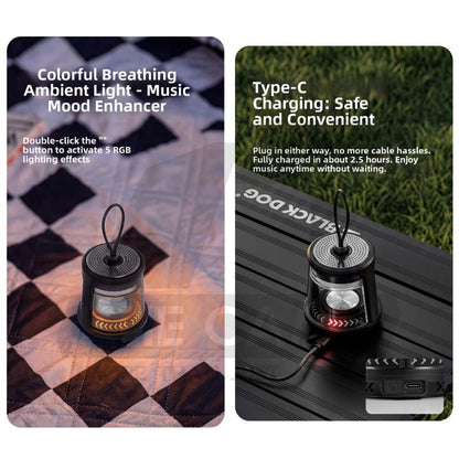 Blackdog Bluetooth Speaker Light ZM046 Multipurpose Rechargeable Lamp Outdoor Camping Lampu Terang CBD2550ZM046