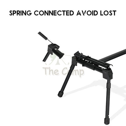 Blackdog Adjustable Aluminium Alloy Folding Table Foldable Wagon Table Top Tabletop Black Tent Pole Tarp Camping Chair