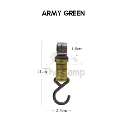 Outdoor Camping Hanging Hook for Triangle Rack Shelf S Shaped Hanger
