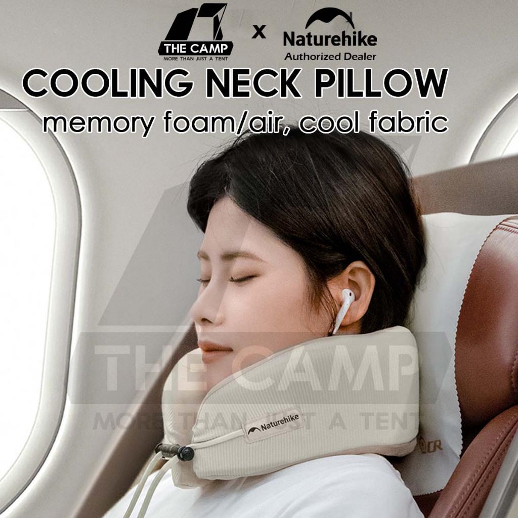 Naturehike Memory Foam Pillow Cooling Air Neck Travel Support Bantal Leher Kereta Bantal Travel U Shape CNK2450WS019