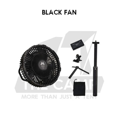 Wellhike SWS Wilderness Tactical Fan 10000mah Battery Swapping Tripod Clip Turbo Outdoor Camping Kipas Angin