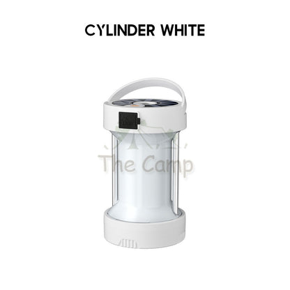 Outdoor Solar LED Lantern Light Daylight High Brightness USB Rechargeable Type C Magnet Base Camping Hiking Fishing