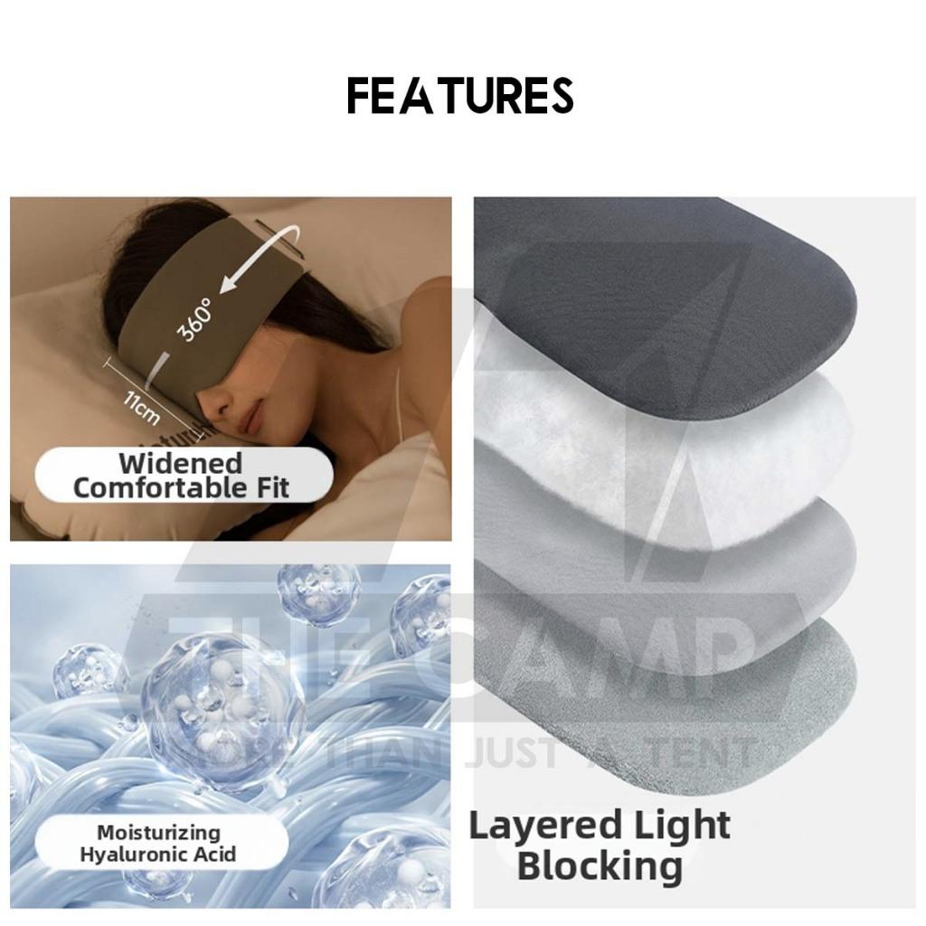 Naturehike Eye Mask Light Blocking Eye Cover Blackout Comfortable Sleeping Flight Travel Camping CNK2650PJ012