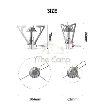 Naturehike Ultralight Mini Foldable Stove Head Portable Outdoor All In One Gas Stove Burner Camping Cooking