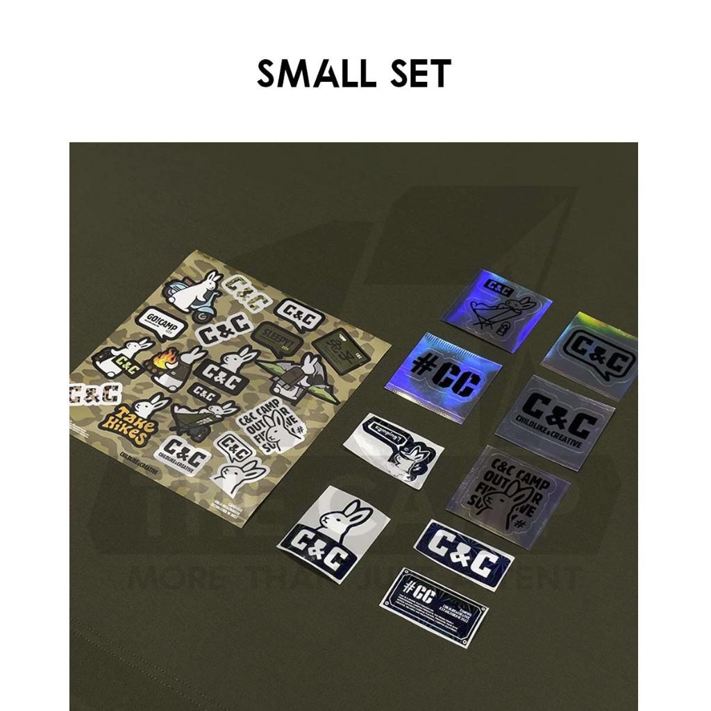 CC Brand Logo Sticker for Box Tent Cooler Box Table Laser