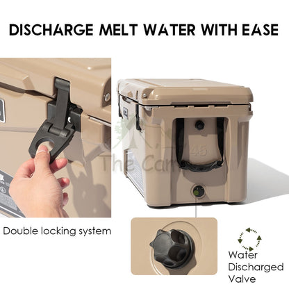 Mobi Garden Portable Extreme Cooler Box Ice Box Camping Outdoor Picnic Refrigerator Storage Box 19L 43L Freezer