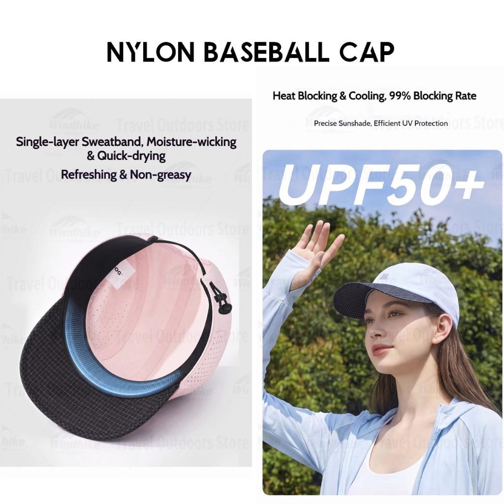 Blackdog EDGY / Nylon Baseball Cap Camping Outdoors Hiking Outing Leisure Black Topi CBD2550FS011 CBD2650FS010