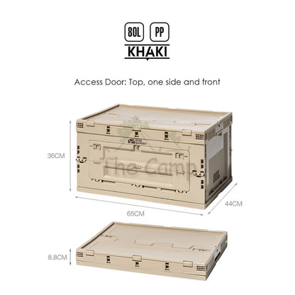 Mobi Garden Camping Folding Storage Box Stackable Outdoor Sport Family Recreation Naturehike Hiking Equipment Gear