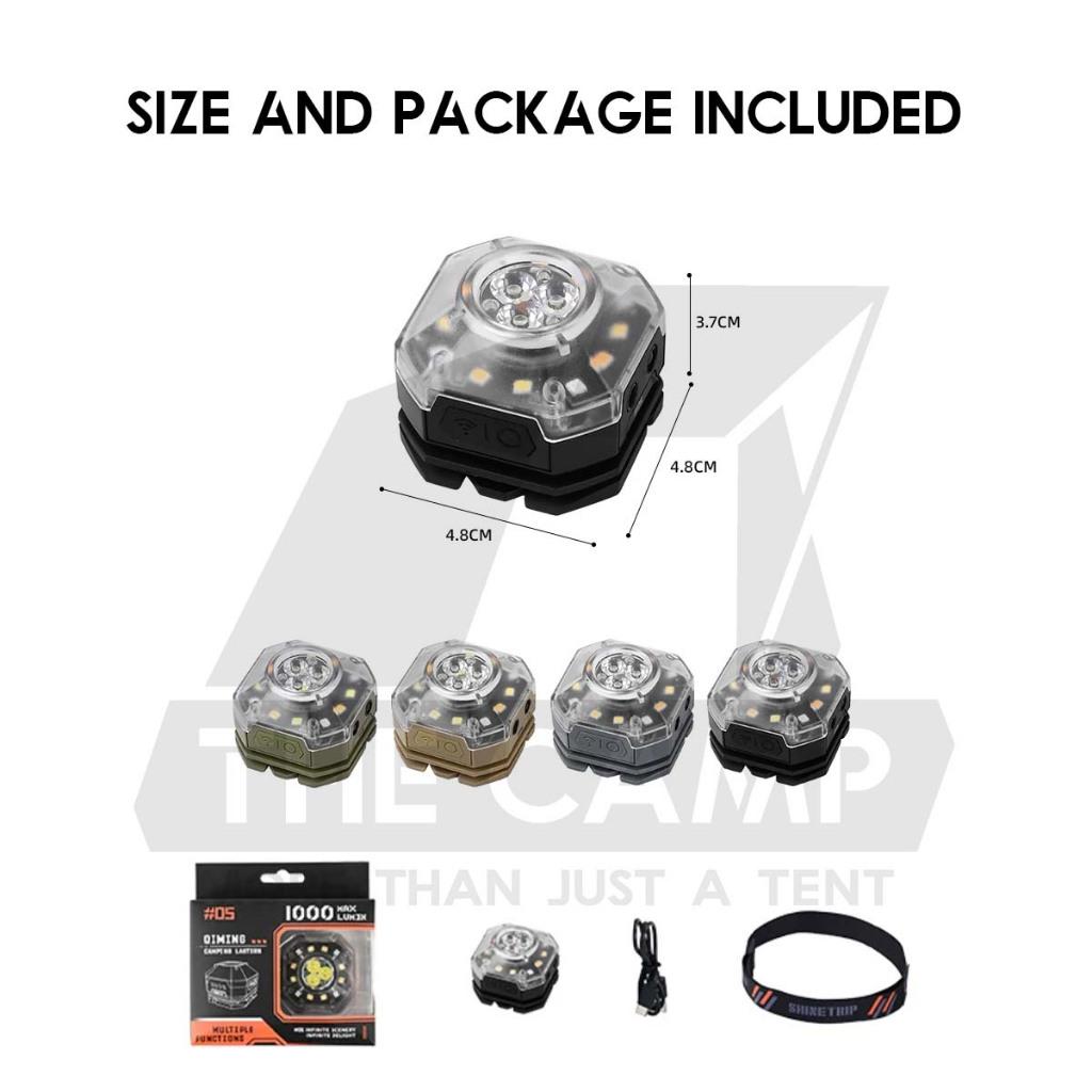 Shinetrip Multipurpose Light LED Headlamp Head Light Hanging Magnet Hook Clip Outdoor Camping Running Hiking A604