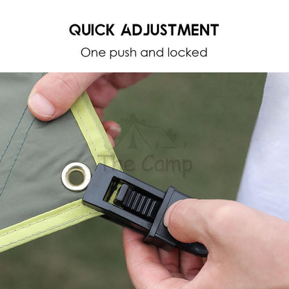 Heavy Duty Flysheet Clip Tarp Clip Tent Crocodile Clip Shark Clamp Outdoor Tarpaulin Clips Awning Paracord Rope