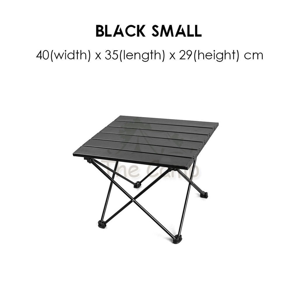 Outdoor Folding Aluminium / Cloth Camping Table Portable Small Compact Foldable Picnic BBQ Egg Roll Chair Flysheet Rope