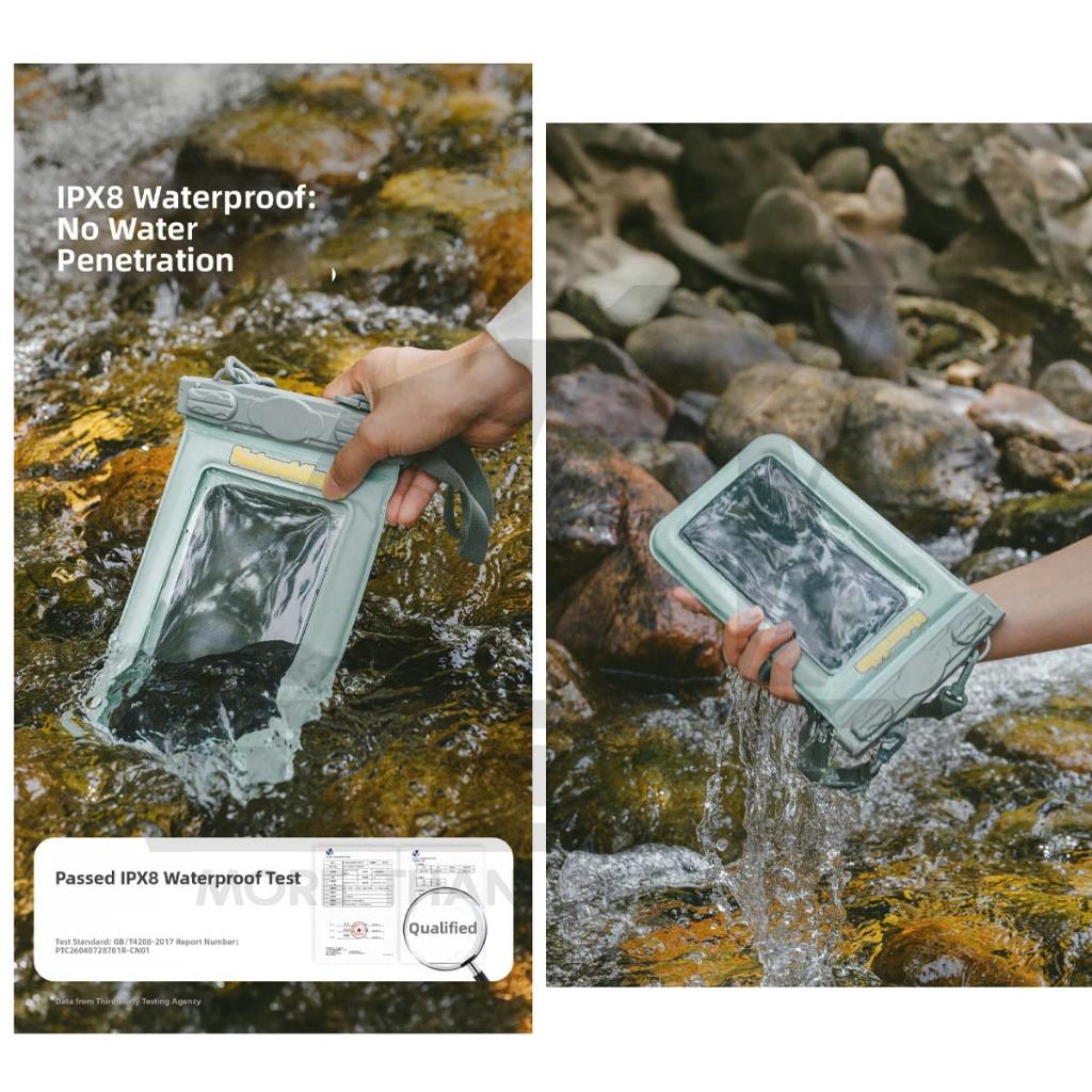 Naturehike Mobile Phone Waterproof Handphone Bag Touchable Screen Dry Bag Diving Floating 20m 50m IPX8 CNK2300BS015