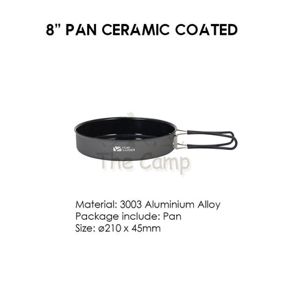 Mobi Garden Cookware Pot & Pan Portable Foldable Outdoor Camping Picnic Frying Pan Tent Flysheet Pole Table Naturehike