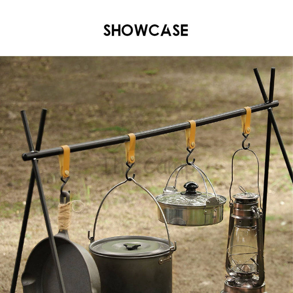Outdoor Camping Hanging Hook for Triangle Rack Shelf S Shaped Hanger