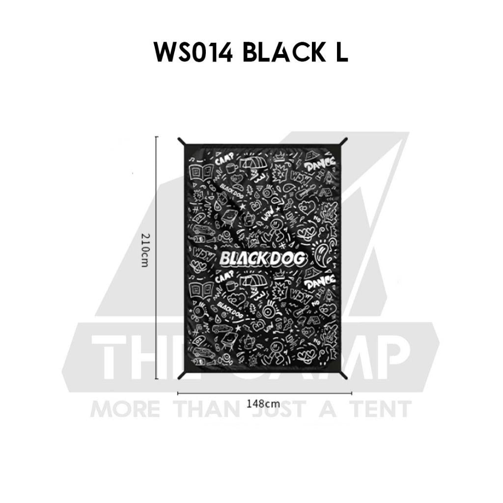 Blackdog Remax Ultralight Mat Carpet Picnic Black Cute Portable Waterproof Outdoor Hiking Camping CBD2650WS014