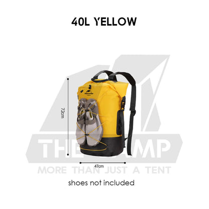 Naturehike Waterproof Backpack 20L 30L 40L Outdoor TPU Dry Wet Separation Storage Bag Ultralight Hiking Beach NH21FSB04