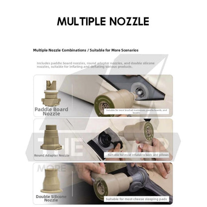 CC Handheld Pump Brushless for Sofa Air Bed Mattress Tent Inflate Deflate 2psi Flysheet Dome Tarp