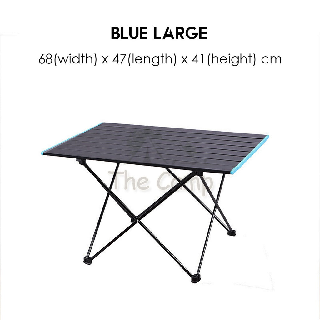 Outdoor Folding Aluminium / Cloth Camping Table Portable Small Compact Foldable Picnic BBQ Egg Roll Chair Flysheet Rope