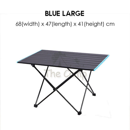 Outdoor Folding Aluminium / Cloth Camping Table Portable Small Compact Foldable Picnic BBQ Egg Roll Chair Flysheet Rope