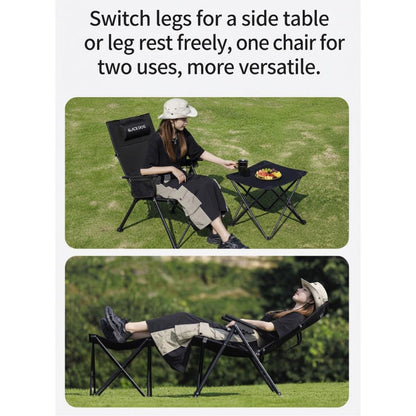 Blackdog Modular Lounge Chair Recliner Stool Foot Rest Folding Adjustable Chair Reclining Outdoor Camping CBD2650JJ016