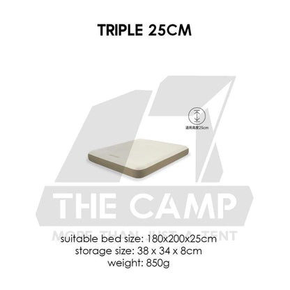Naturehike Bedsheet 25cm 38cm 45cm Bed Cover Single Double Triple Mattress Camping Tilam Angin Cadar CNK2650PJ013