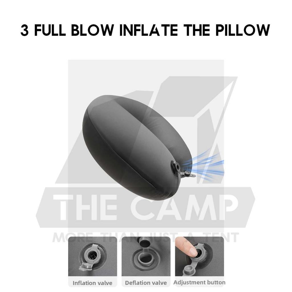 Naturehike TPU Air Neck Pillow Travel Neck Support Bantal Leher Kereta Bantal Travel U Shape Memory Foam CNK2650WS030