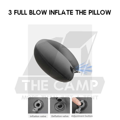 Naturehike TPU Air Neck Pillow Travel Neck Support Bantal Leher Kereta Bantal Travel U Shape Memory Foam CNK2650WS030