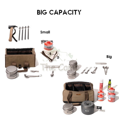 Mobi Garden Camping Equipment Storage Bag Large Capacity Outdoor Flysheet Tarp Nail Peg Table Chair Rope Tent Led Light