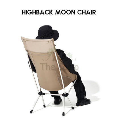 Mobi Garden Portable Moon Chair with Head Rest Outdoor Folding Foldable Camping Aluminium NX21665055 Naturehike