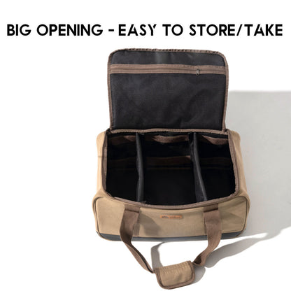 Mobi Garden Camping Equipment Storage Bag Large Capacity Outdoor Flysheet Tarp Nail Peg Table Chair Rope Tent Led Light