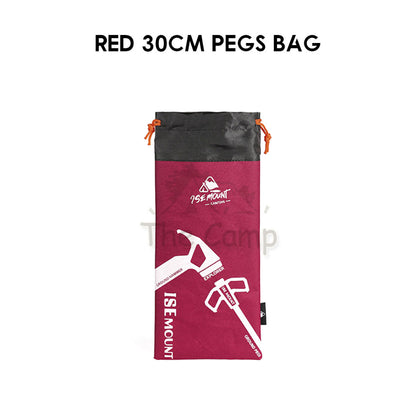 Camping Tent Steel Nail Peg and Pole Holder for Flysheet Tarp 20cm 30cm 35cm 40cm Awning Canopy Support Anchor