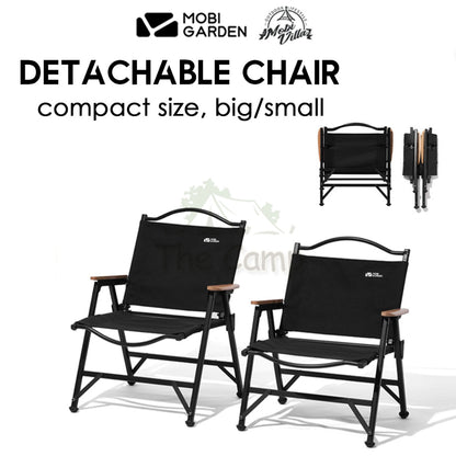 Mobi Garden Detachable Kermit Folding Chair Camping Outdoor Portable Aluminium Lightweight NX22665015 NX22665016