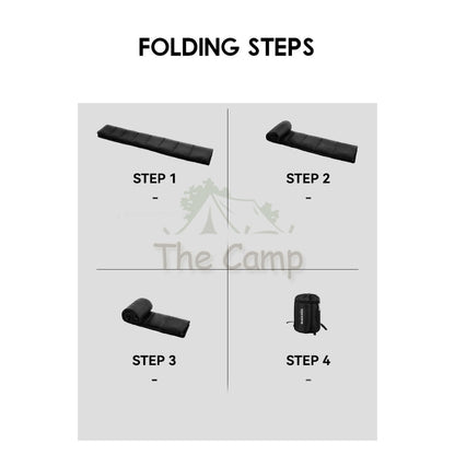 Blackdog Sleeping Bag 1.75kg 2.0kg Thickened Envelope Outdoor Camping Ultralight Travel Portable Black White BD-SD002